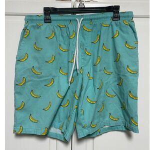 Banana Mens Shorts Elastic Size Medium